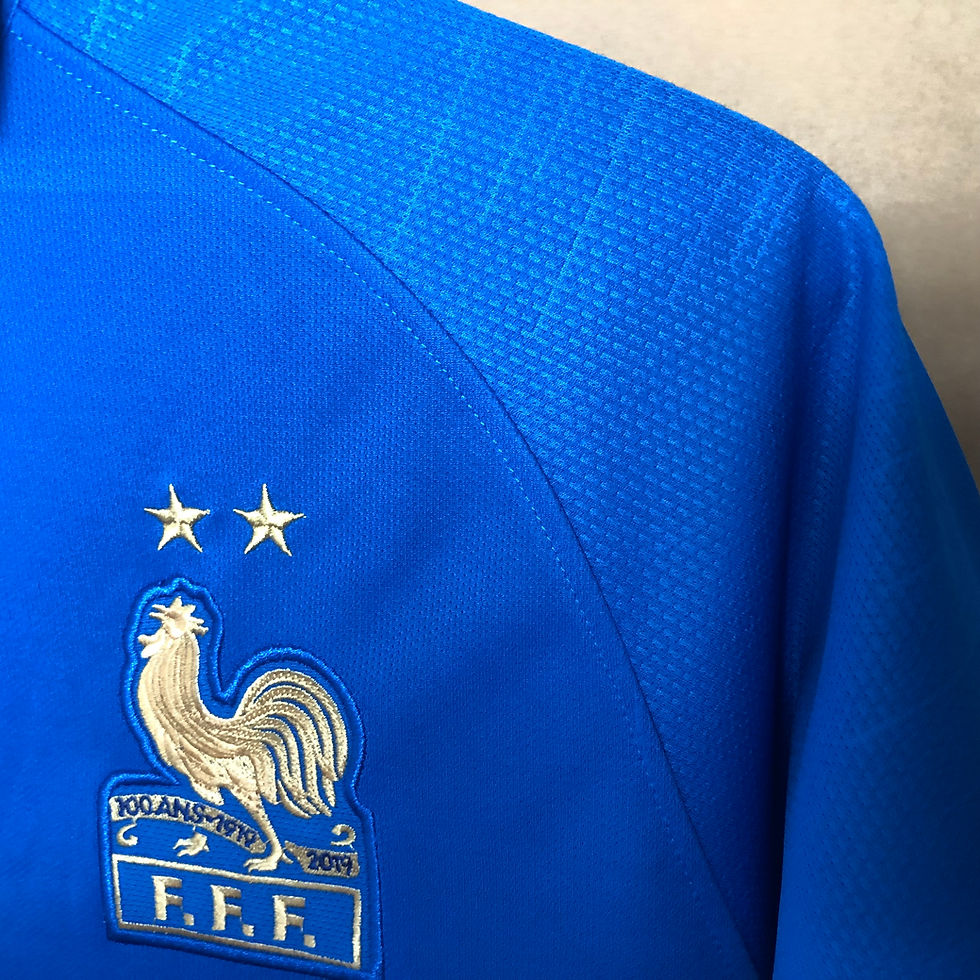 Miniatura: Retro Seleção França 2019, 100 anos