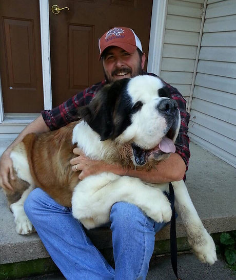 Me and my dog, Walter