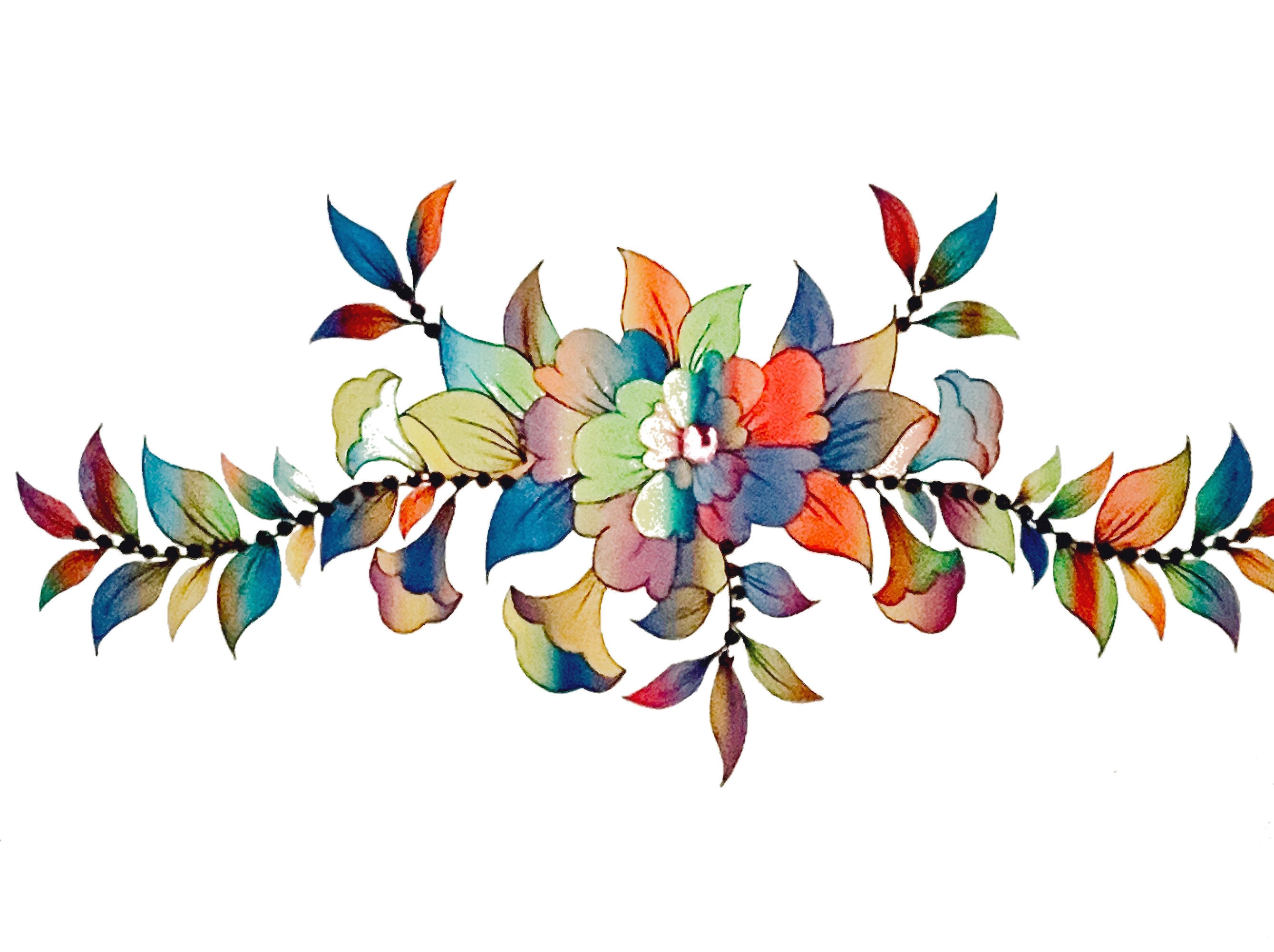 1566 Bedazzled Floral Greeting Card