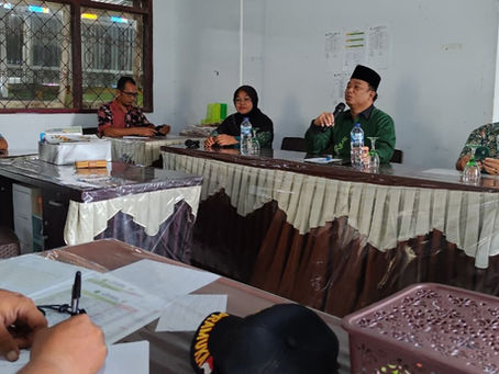 Rapat Kunjungan Pembinaan Pegawai oleh Kabid Pendis