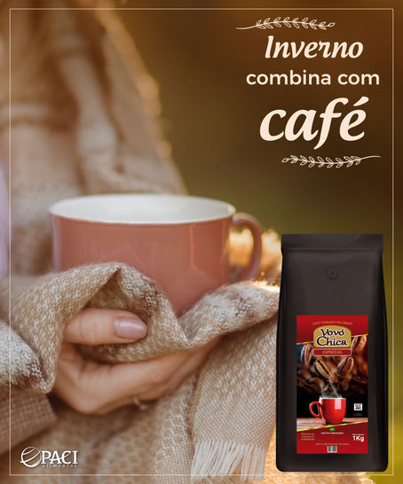 Inverno combina com Café Vovó Chica