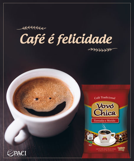 Café Vovó Chica é felicidade