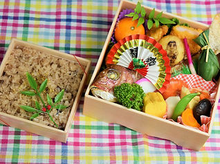 うめだ総合仕出しセンターの棟上弁当