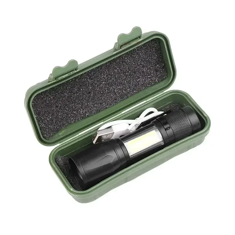 Thumbnail: Ultra Bright P50 LED Flashlight – Zoomable Tactical Torch