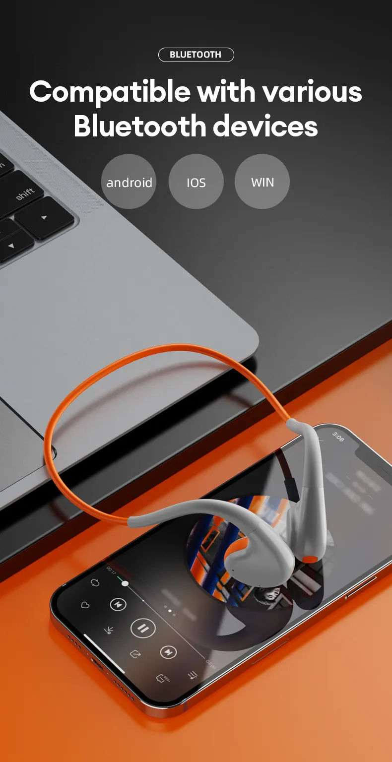 Thumbnail: X7 Air Bone Conduction Headphones – Wireless Bluetooth 5.3