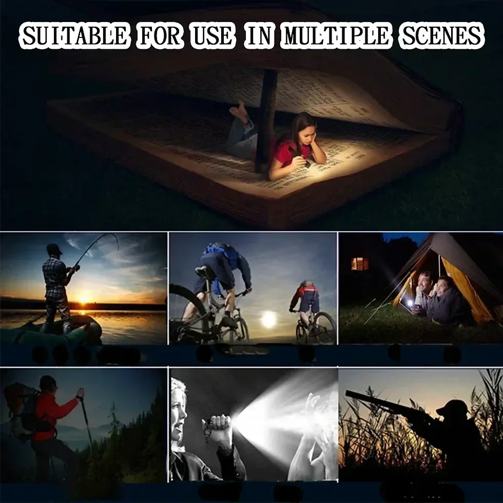 Thumbnail: Ultra Bright P50 LED Flashlight – Zoomable Tactical Torch