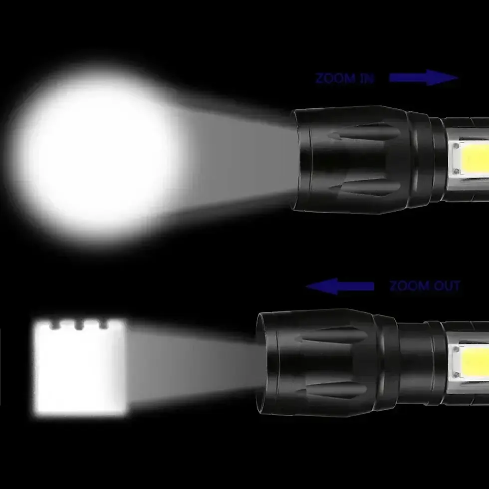Thumbnail: Ultra Bright P50 LED Flashlight – Zoomable Tactical Torch