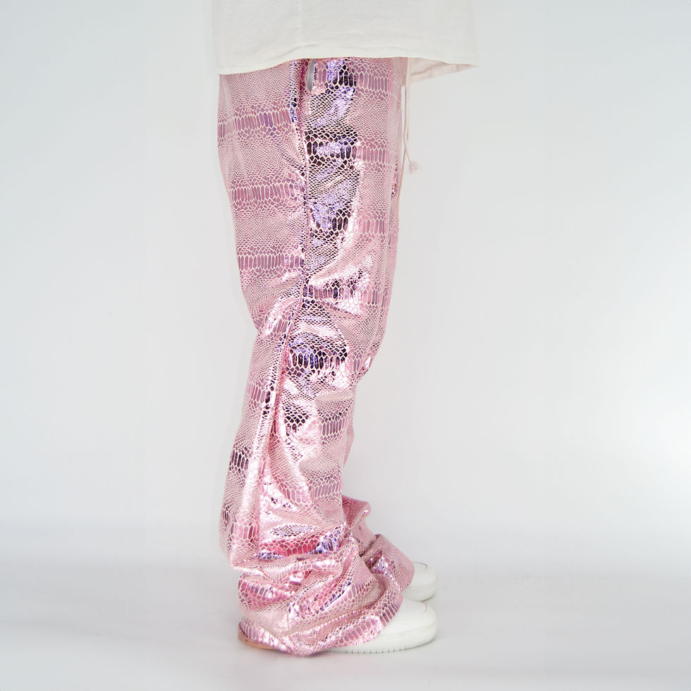 Thumbnail: Skinny Pink Snakeskin