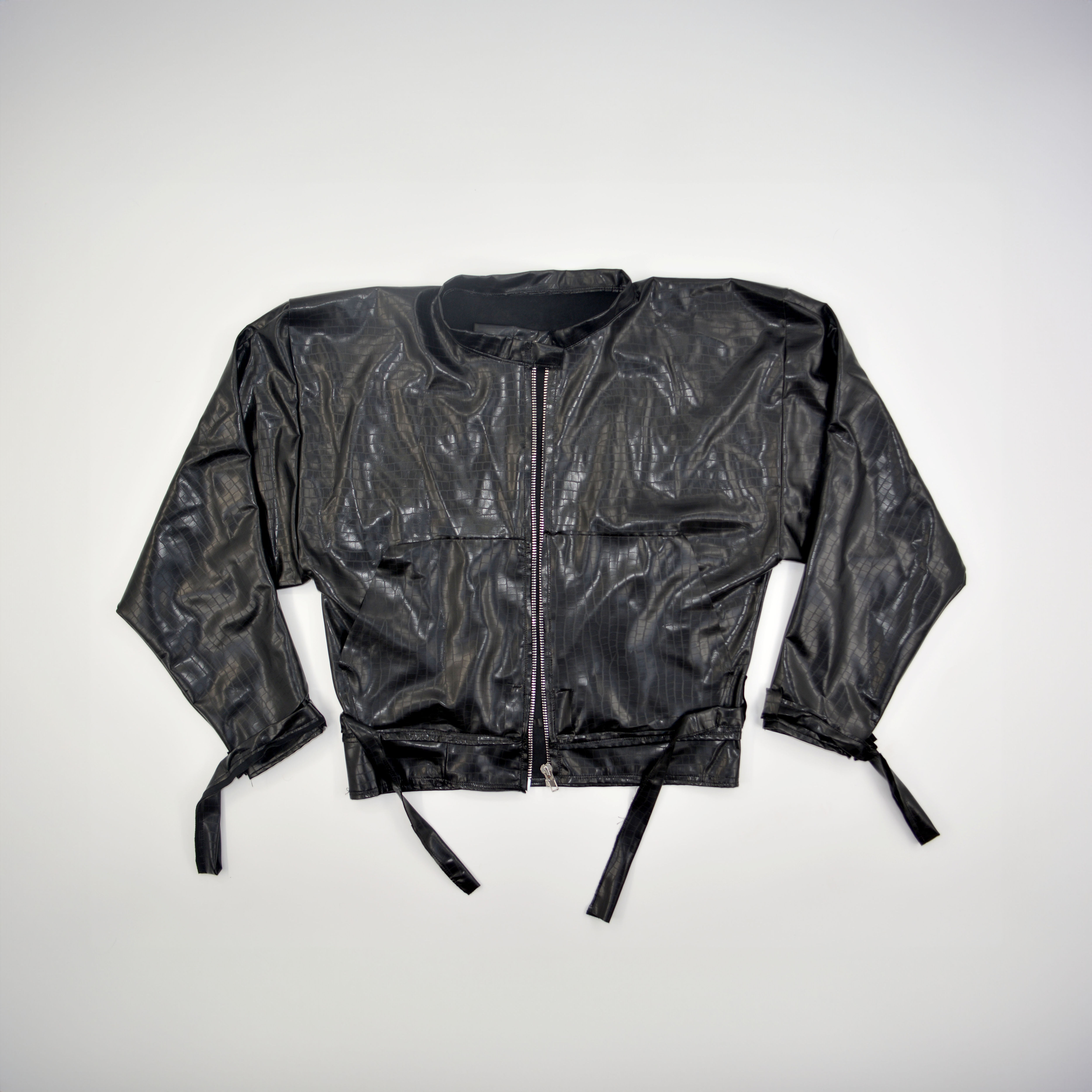 Crocodile Leather Jacket