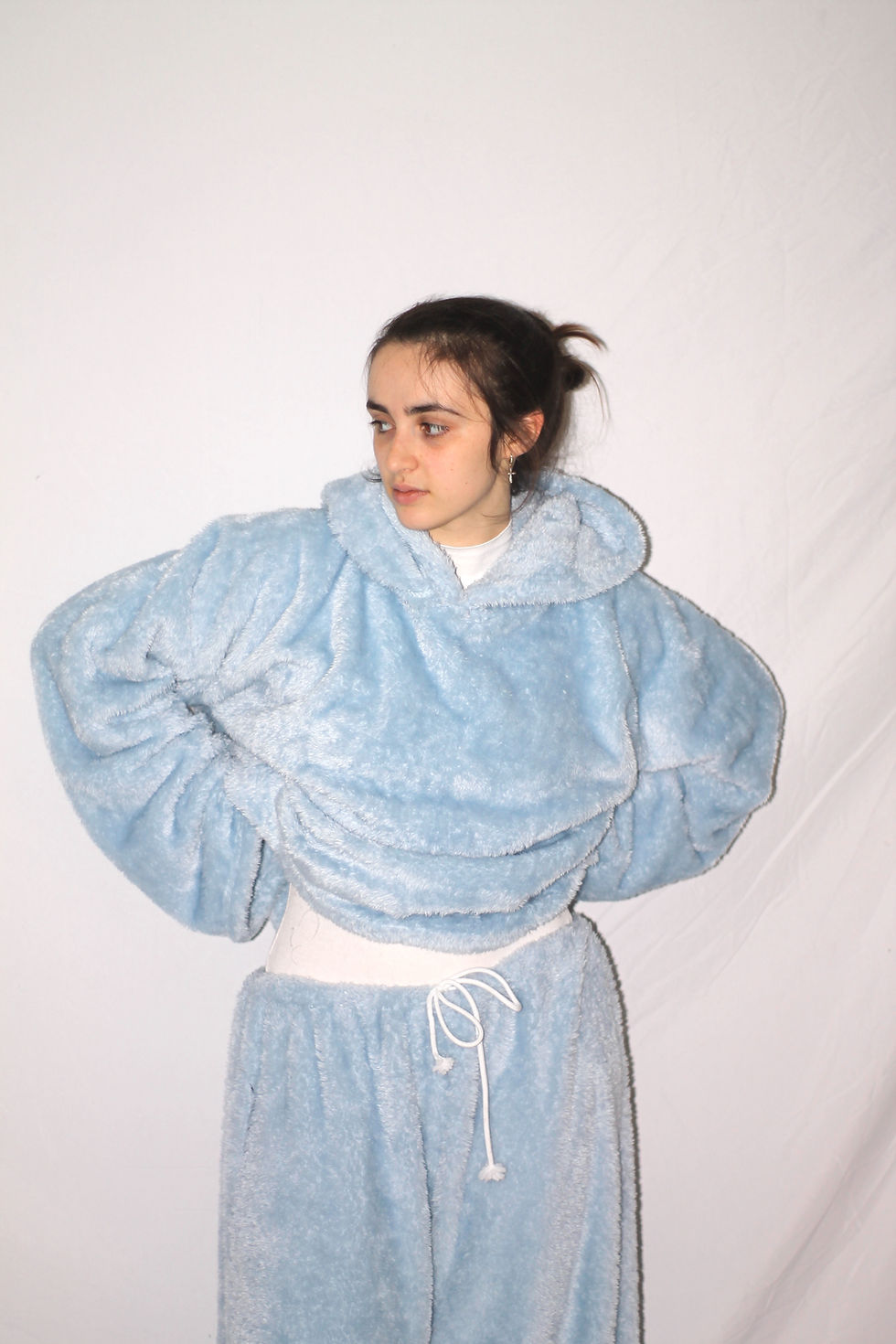 Thumbnail: Blue Fuz Hoodie