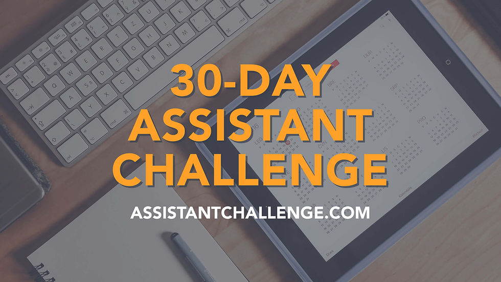 30-Day Assistant Challenge