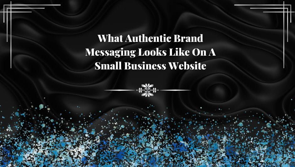 What Authentic Brand Messaging Looks Like On A Small Business Website