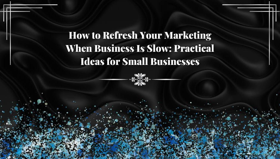 How to Refresh Your Marketing When Business Is Slow: Practical Ideas for Small Businesses