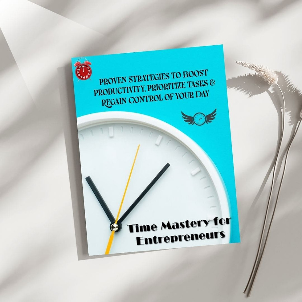 Time Mastery for Entrepreneurs: Proven Strategies to Boost Productivity, Prioritize Tasks & Regain Control of Your Day