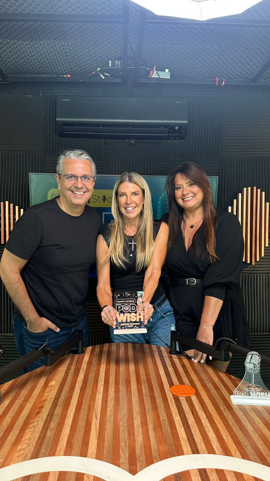 Marcello e Monica Coscarella do PODWISH com Fabiana Tourinho da Kaluah em novo episódio