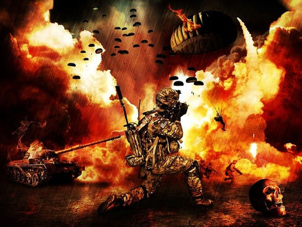 War sells! Robot’s don’t