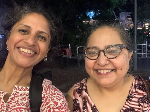 Dr Prabha Kotiswaran with Paromita Vohra
