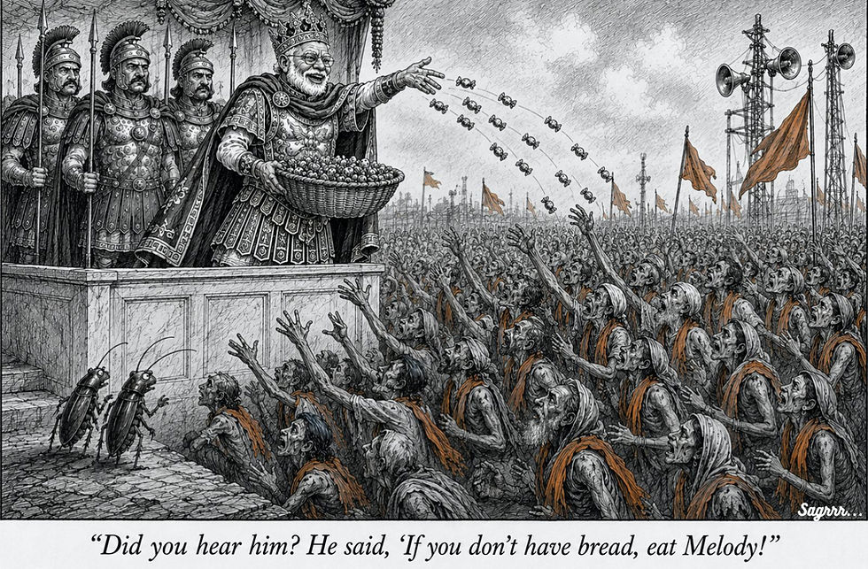 Cartoon by Satya Sagar