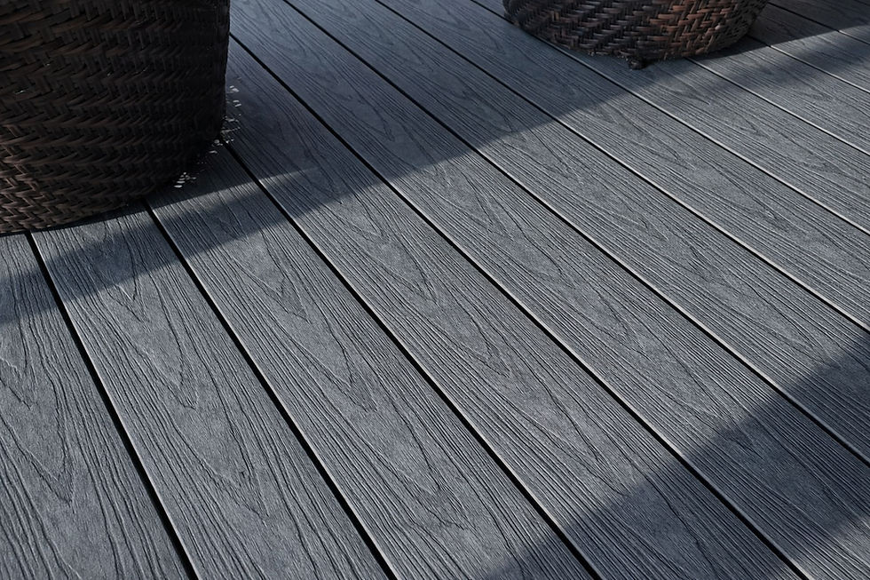 Thumbnail: Premium HD Dual-Sided Composite Decking - Anthracite | RTJ Designs