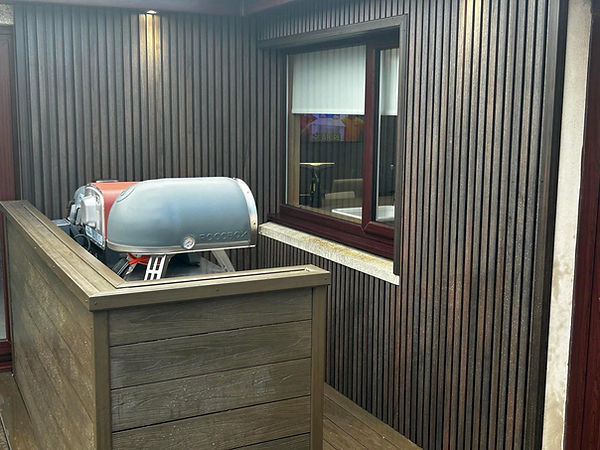 Composite Slatted Cladding -RTJ Designs Scotland