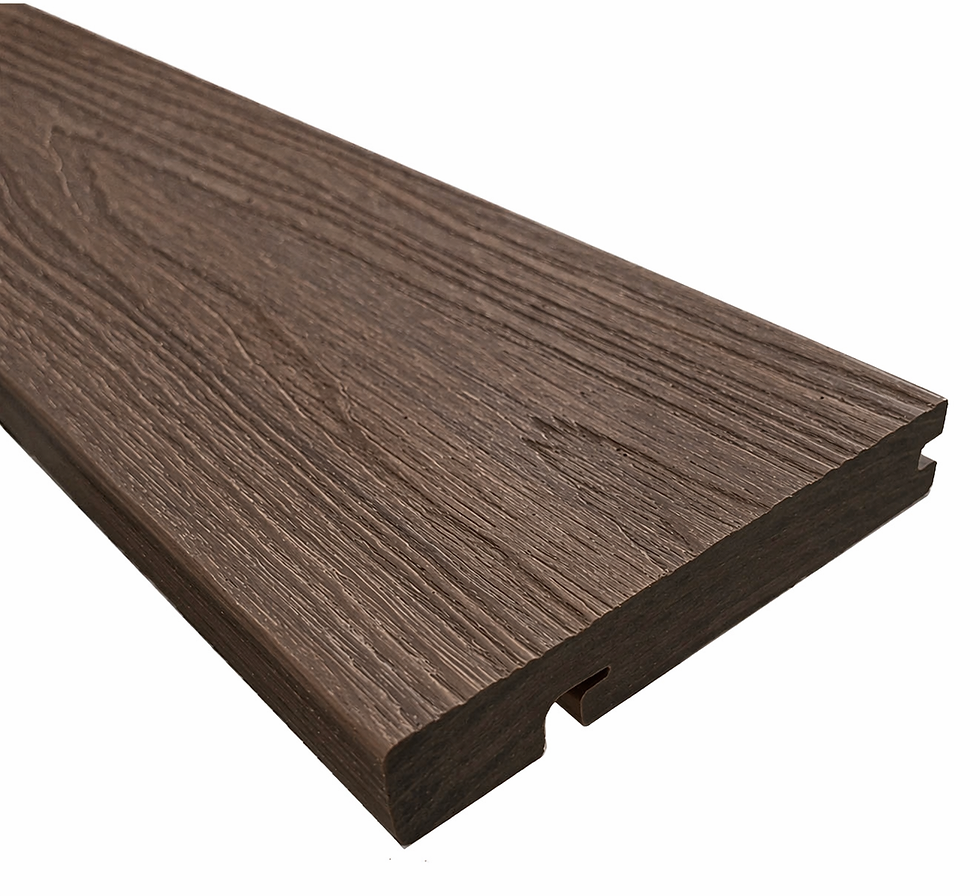 Solid Capped Composite Bullnose Board - Walnut | RTJ Designs Scotland