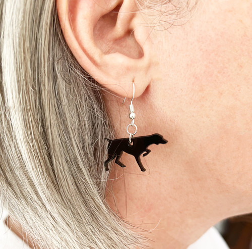 Pointer/ Vizsla Earring Salted Dogs