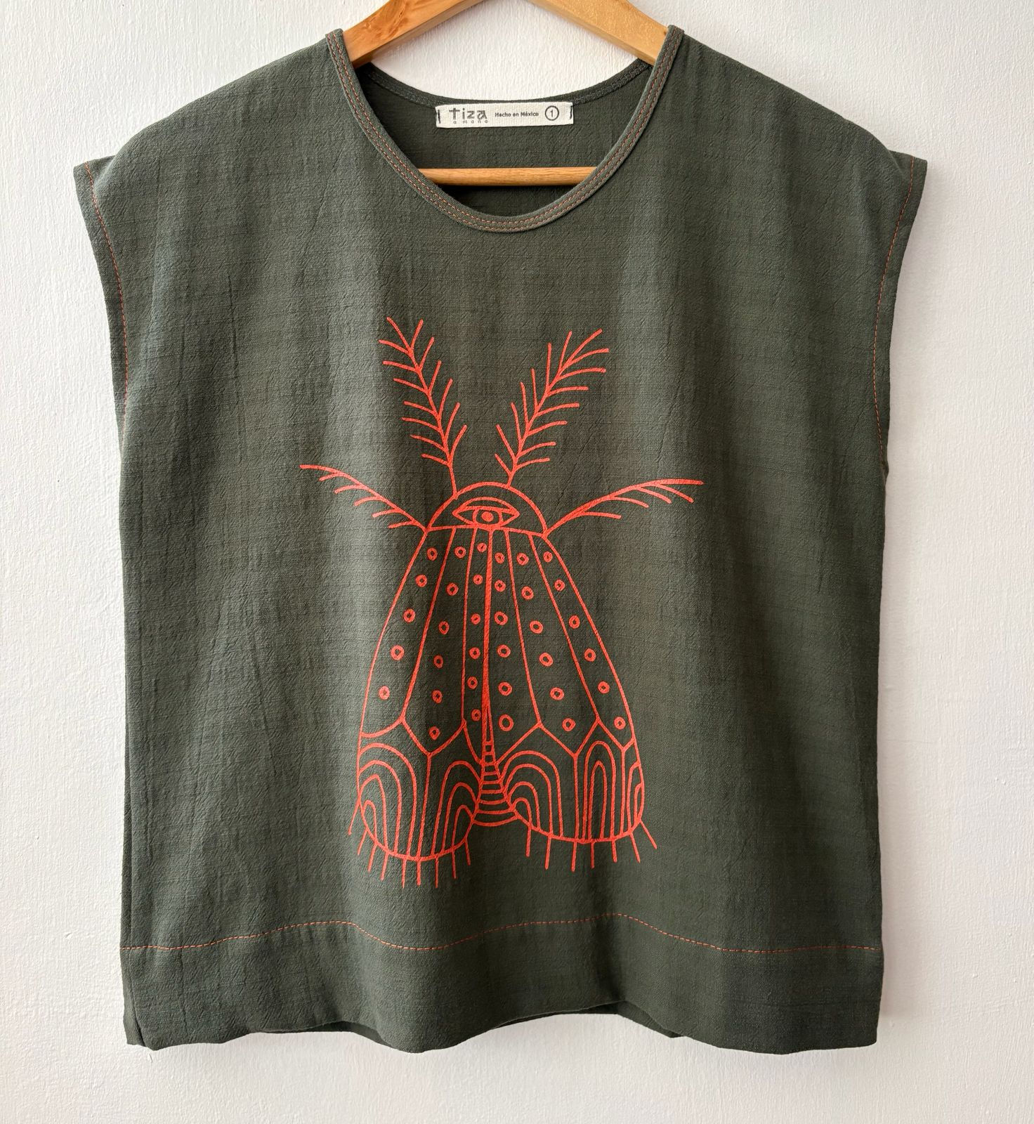 BLUSA FRANCISCA olivo