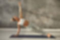 pretty-girl-wearing-leggings-short-top-standing-side-plank-one-hand-gym-training-body-core