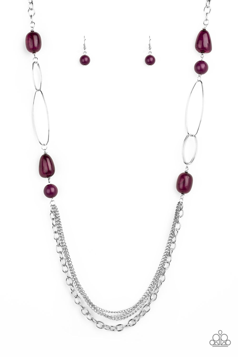 Pleasant Promenade - Purple Paparazzi Necklace