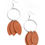 Thumbnail: Leafy Laguna - Brown Paparazzi Earrings