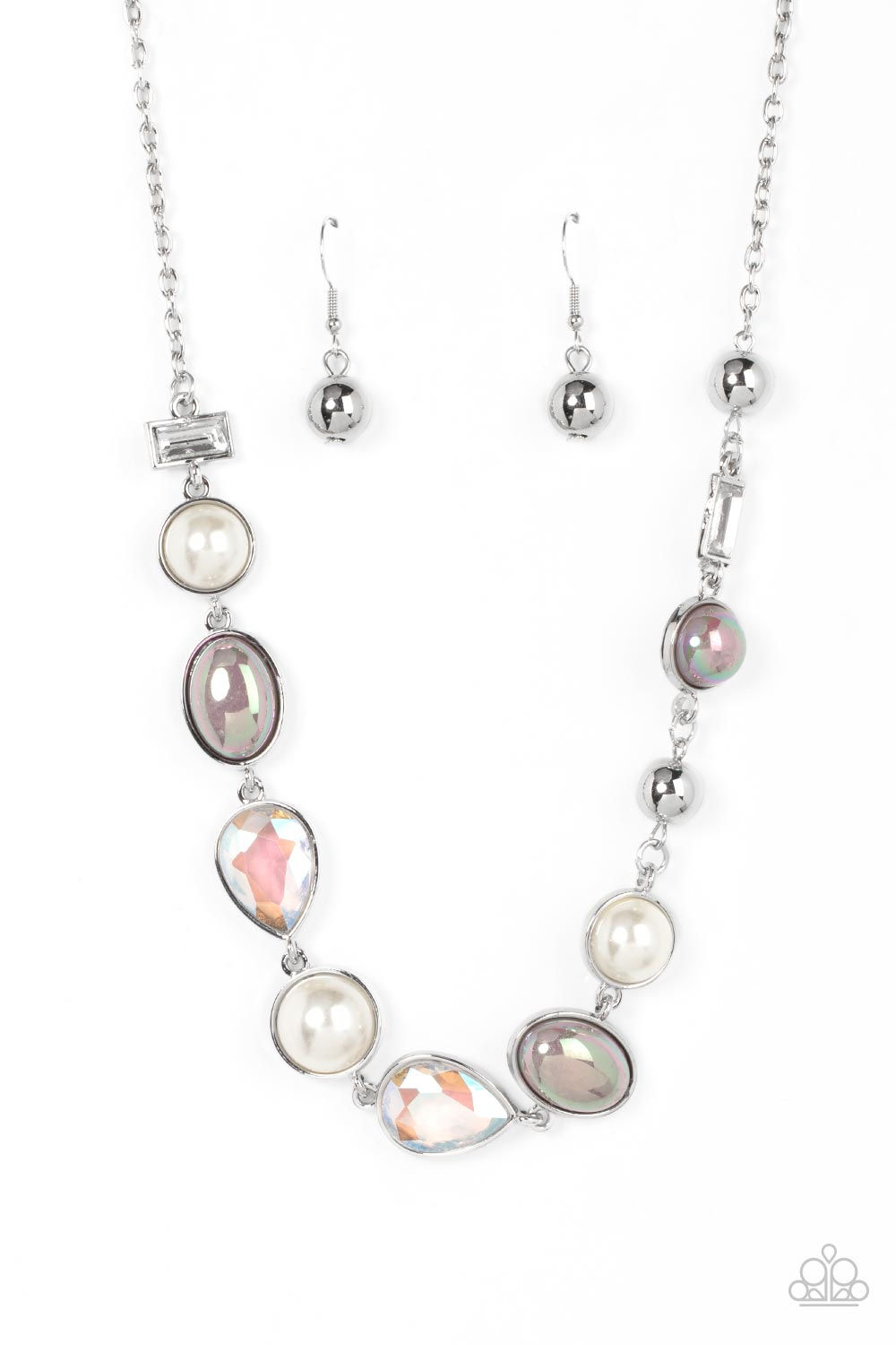 Nautical Nirvana - Silver Paparazzi Necklace