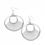 Thumbnail: Really High-Strung - Silver Paparazzi Earrings