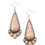 Thumbnail: Rural Recluse - Brown Paparazzi Earrings