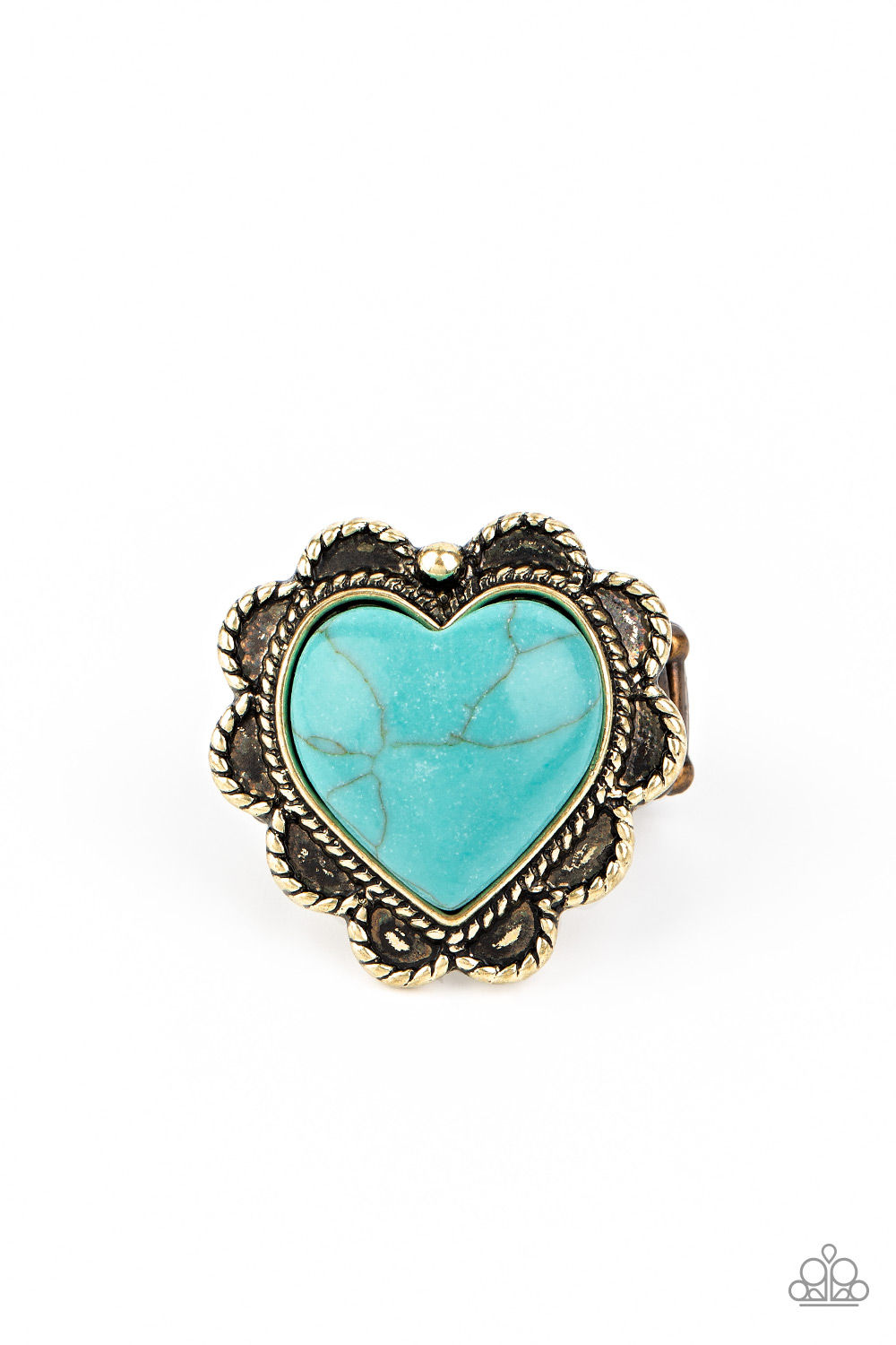 Desert Desire - Brass Paparazzi Ring