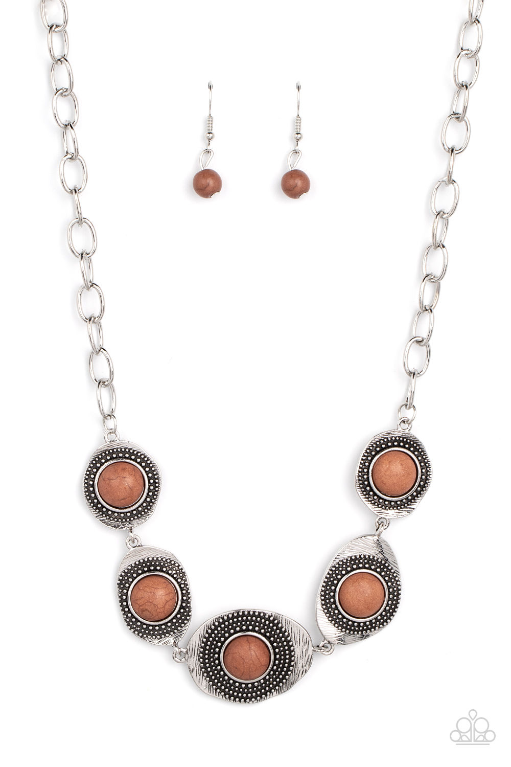 Homestead Harmony - Brown Paparazzi Necklace