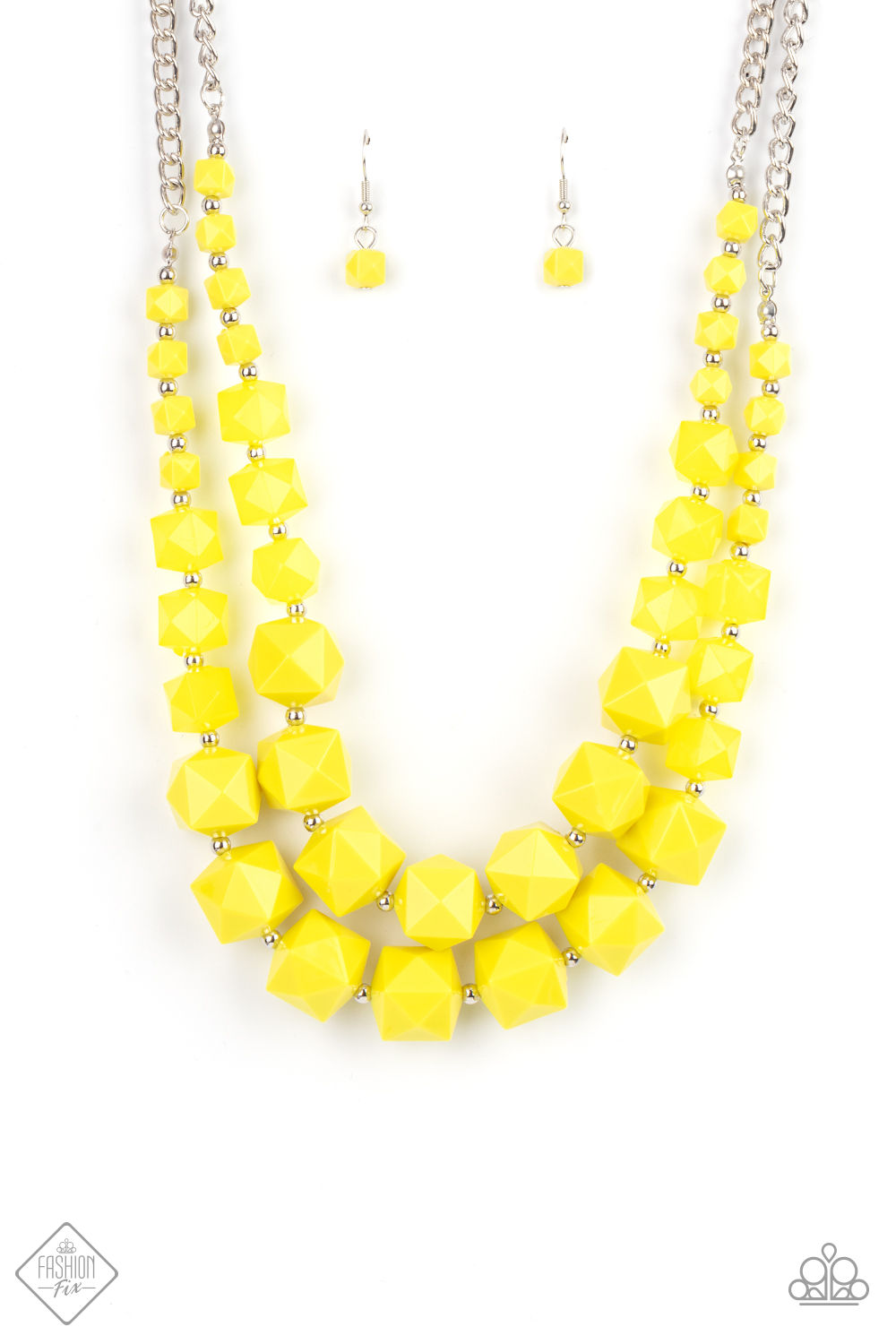 Summer Excursion Yellow Paparazzi Necklace