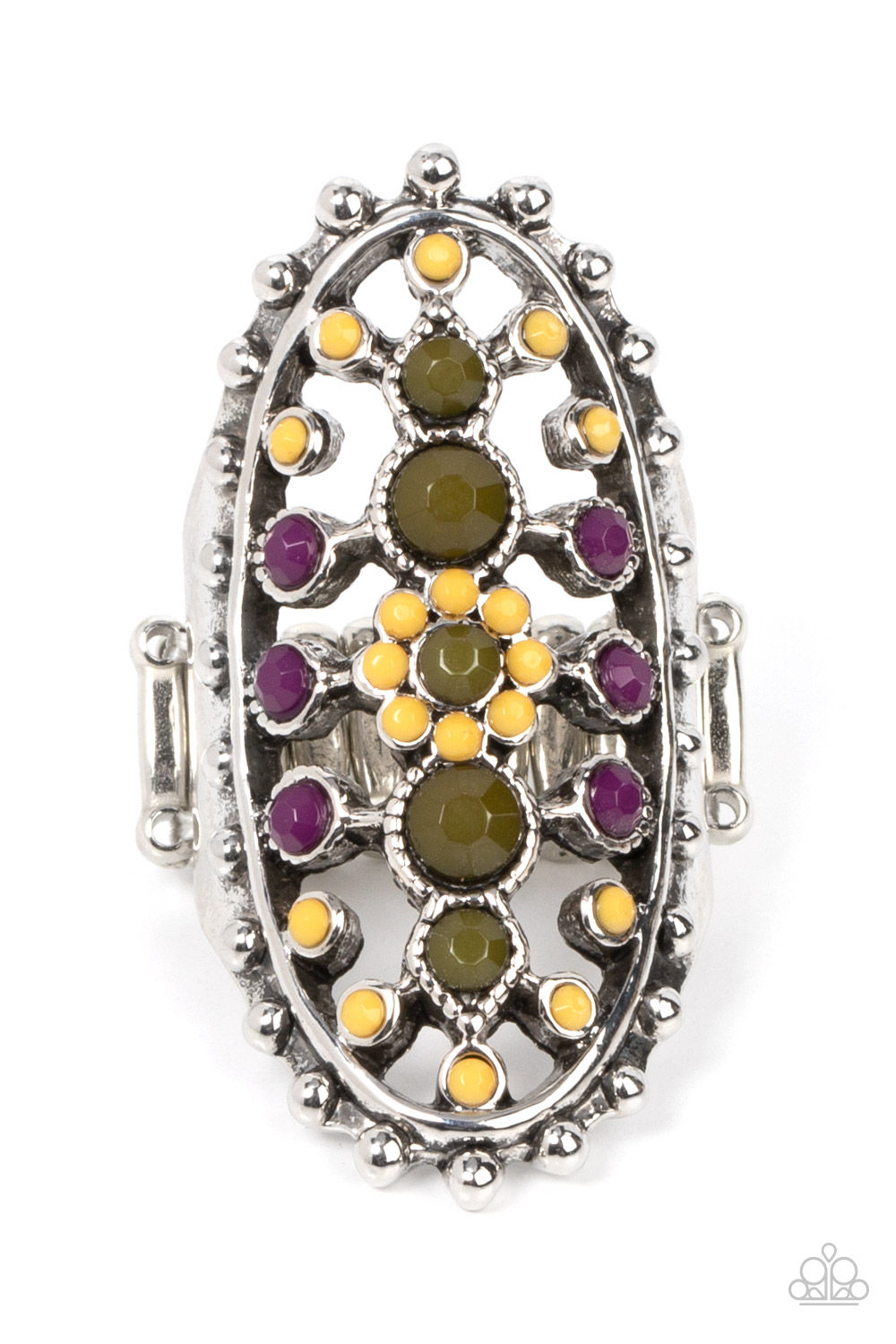 Sonoran Solstice - Yellow Paparazzi Ring