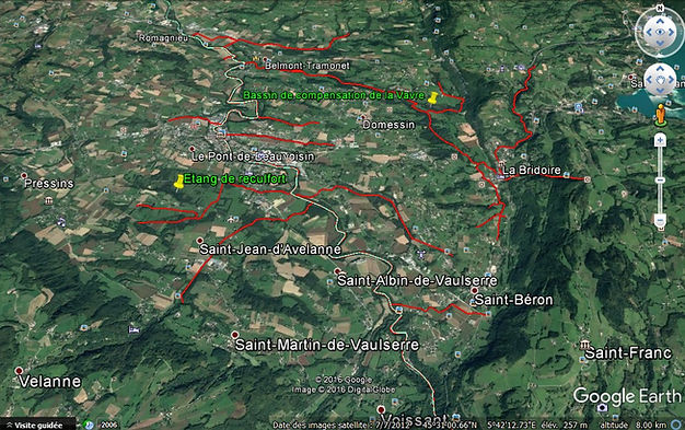 Carte gestion des ruisseaux