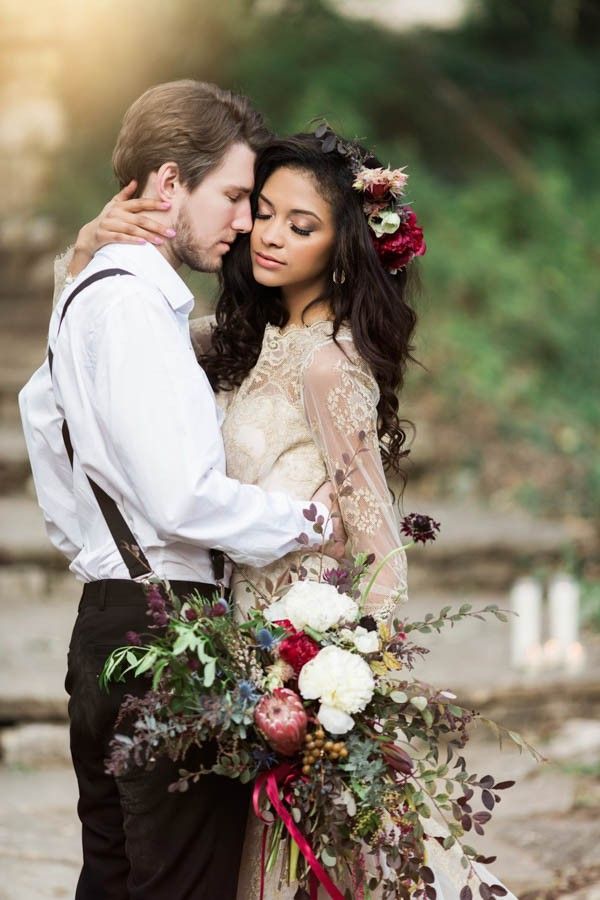 Bohemian Bride Wedding