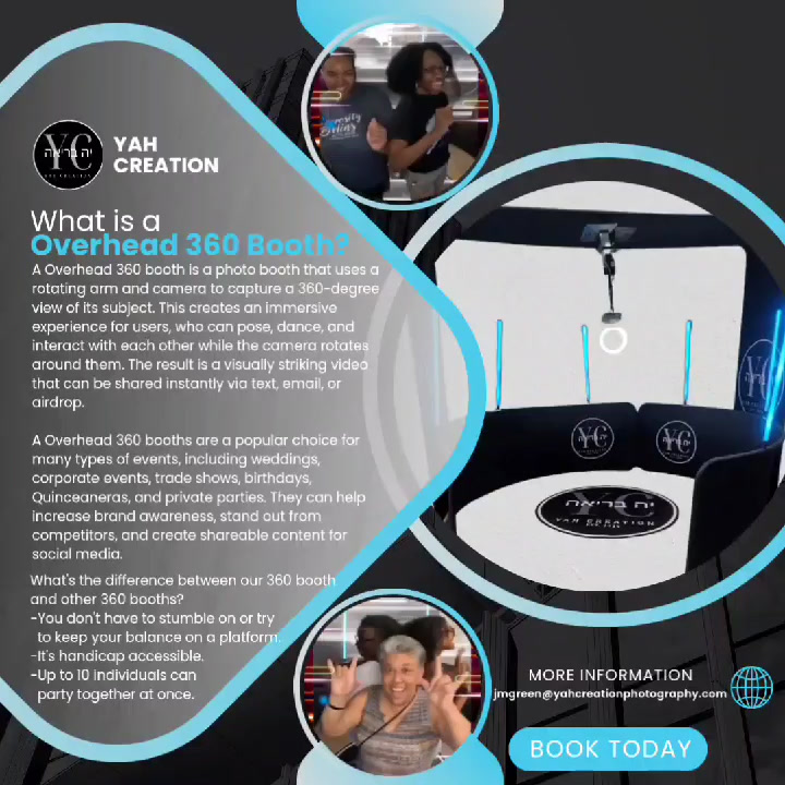 Luxury Photo Booth Station