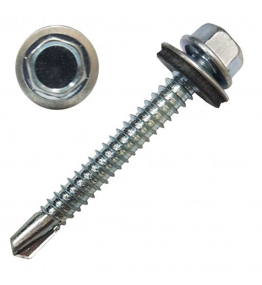 Miniatura: Tornillo hexagonal punta mecha x unidad