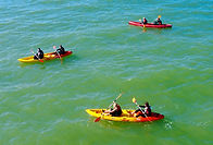 Samen kajakken tijdens actieve teambuilding