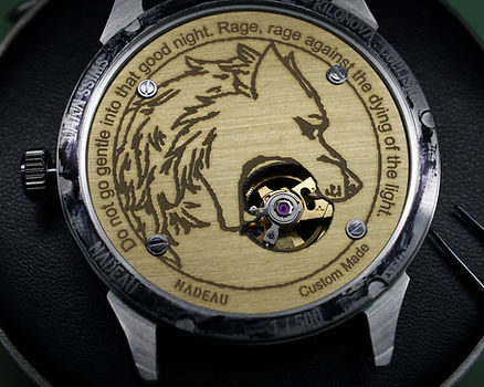 Fenrir engraving plate - prototype