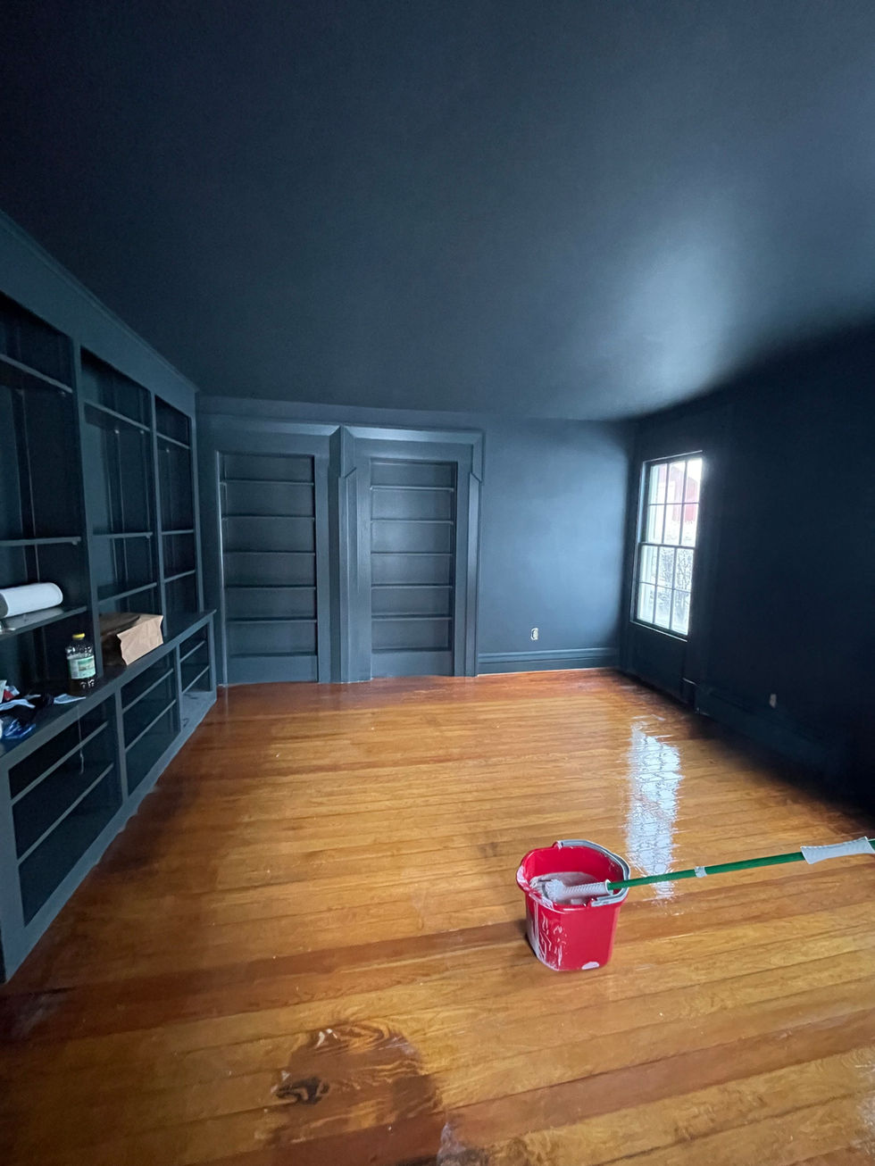 Professional interior painting in Gainesville, FL, with expert wall preparation and premium paint for a flawless home makeove