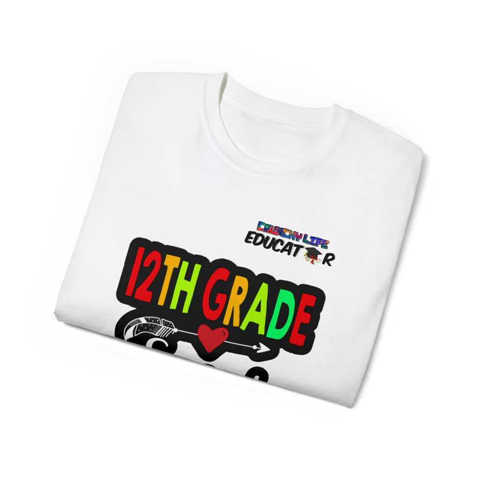 Thumbnail: Teacher 12th grade Squad  Unisex Ultra Cotton Tee