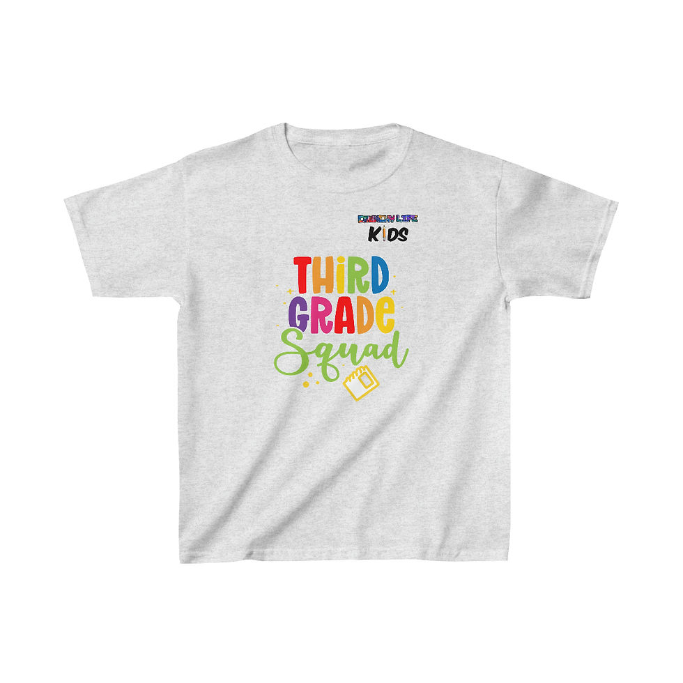 Thumbnail: Kid's Third Grade Squad Heavy Cotton™ Tee