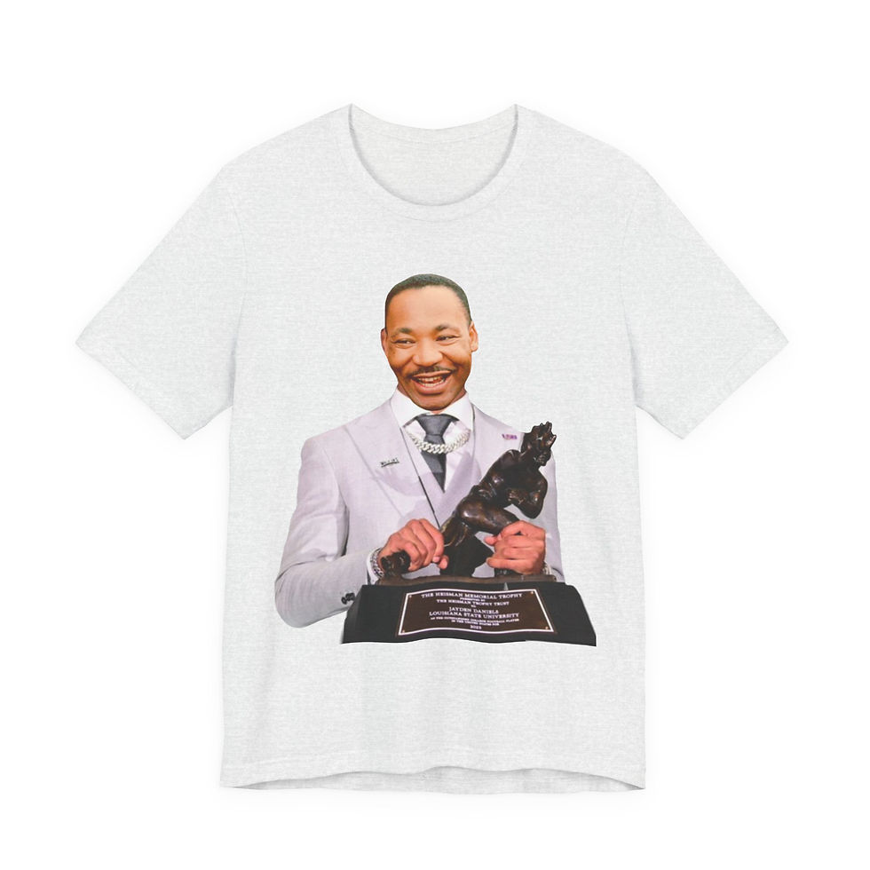 Thumbnail: Dr. KingxHeisman Trendy Graphic Tee, Unisex Shirt, Stylish Casual Wear