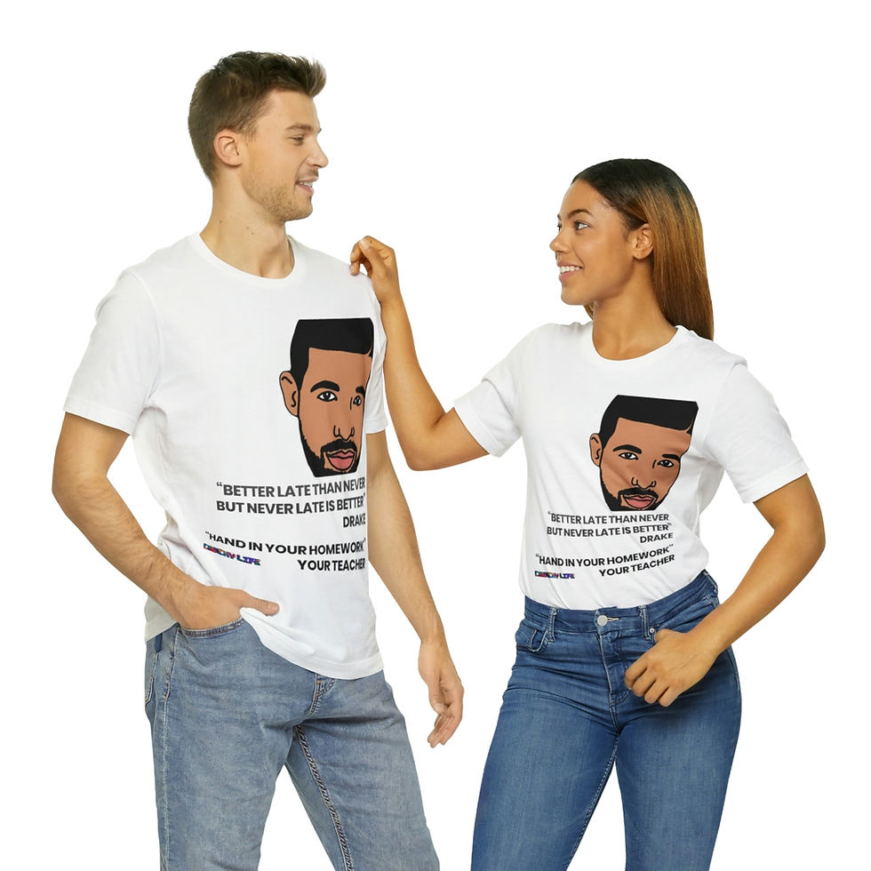 Thumbnail: Drake: Never Late is Better Unisex Heavy Cotton Tee