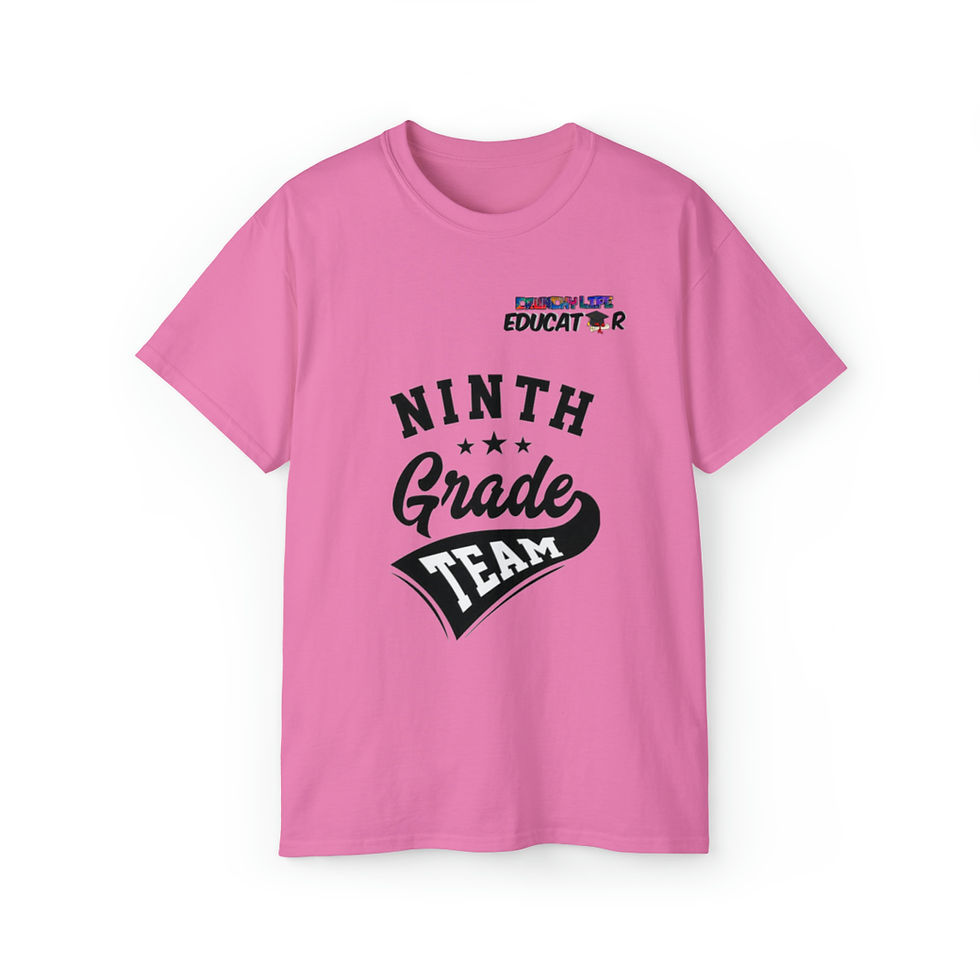 Thumbnail: Teacher 9th grade team  Unisex Ultra Cotton Tee