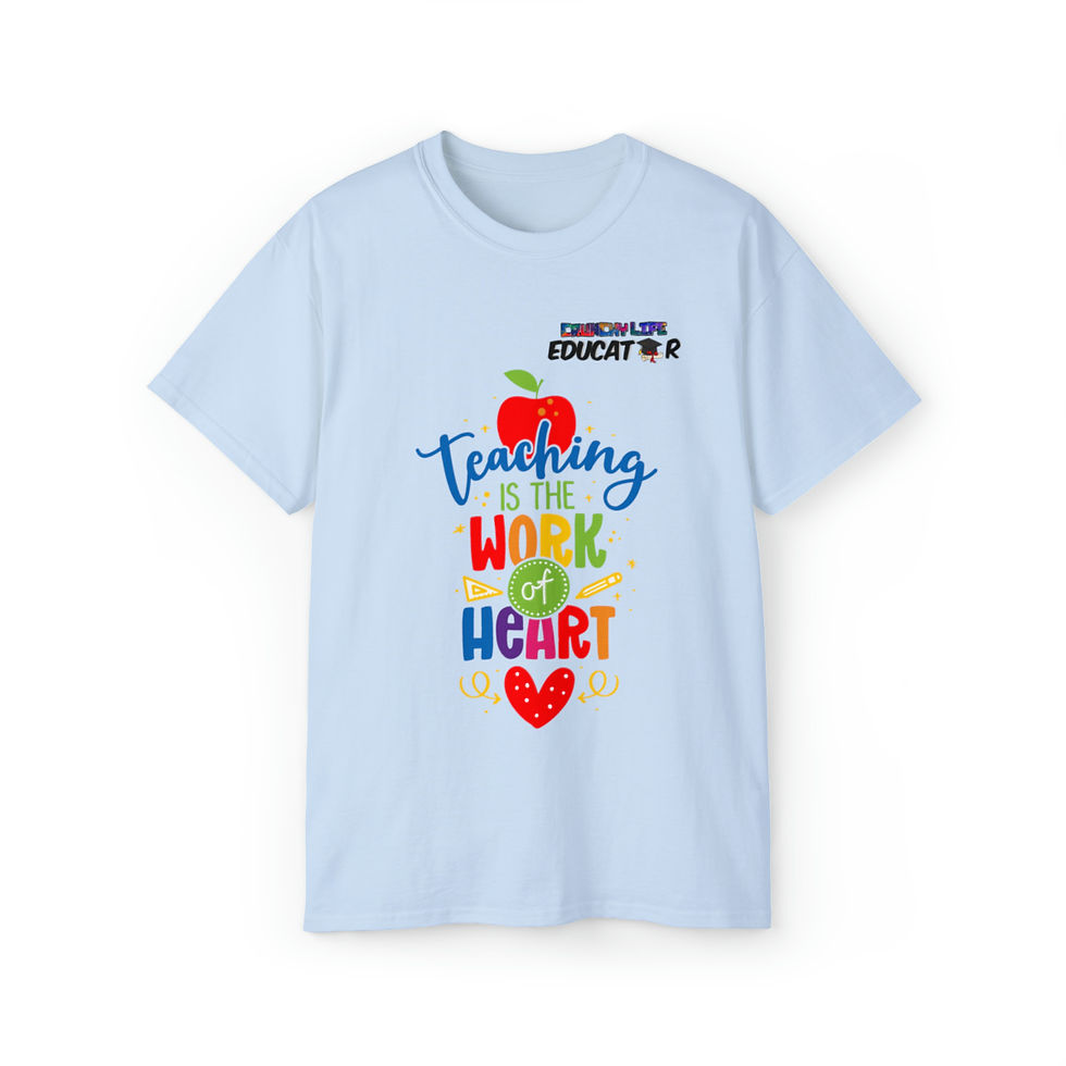 Thumbnail: Teaching a work of the Heart Unisex Ultra Cotton Tee